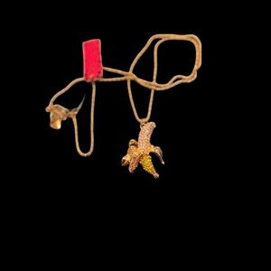 Betsey Johnson banana 🍌 necklace